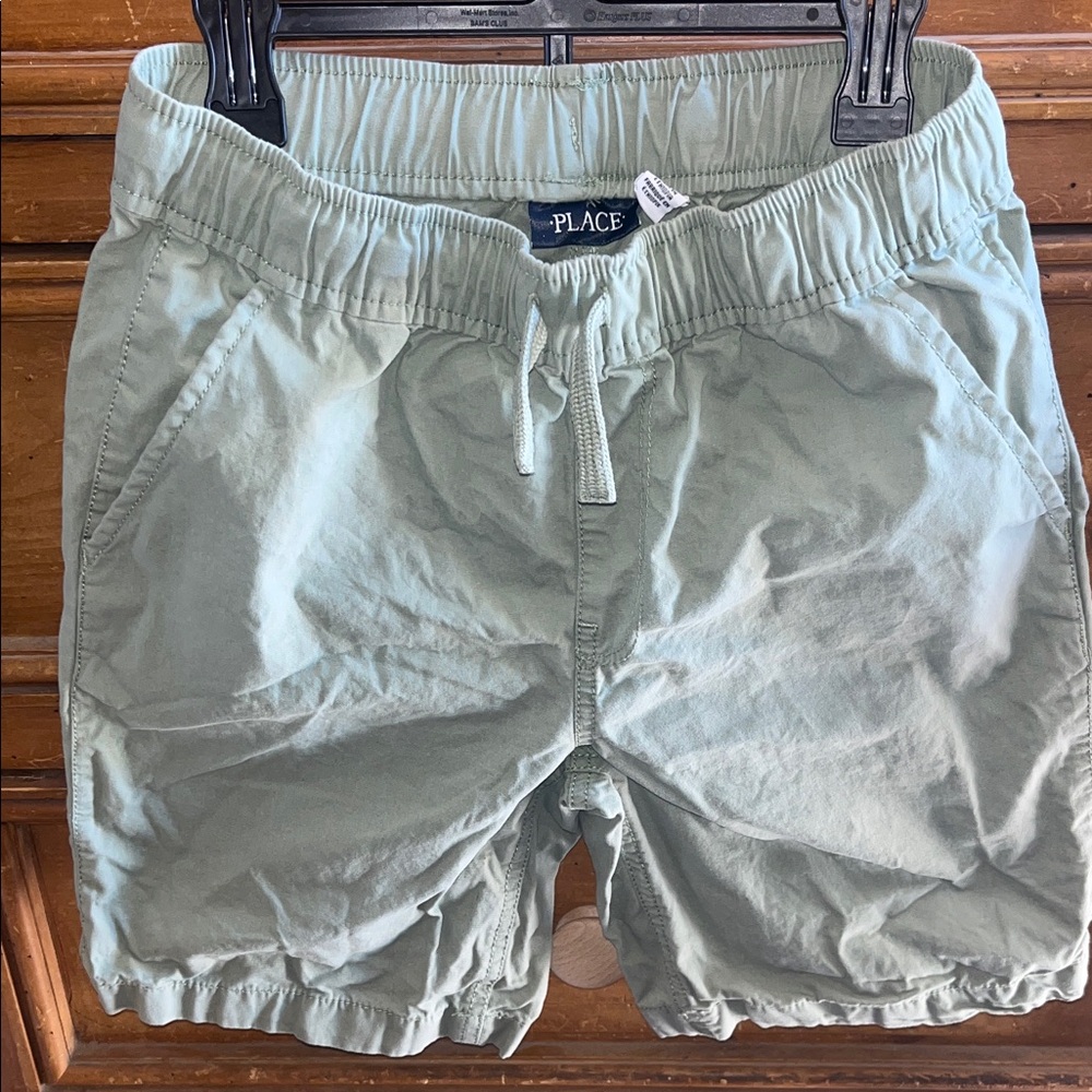 The Children's Place Green Kids Shorts